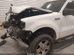 2004 Ford F150 Supercrew White vin: 1FTPW14574KB90544