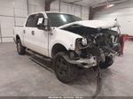 2004 Ford F150 Supercrew White vin: 1FTPW14574KB90544