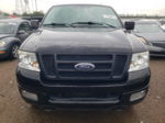 2004 Ford F150 Supercrew Black vin: 1FTPW14574KC26782