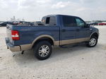 2004 Ford F150 Supercrew Blue vin: 1FTPW14574KC45235