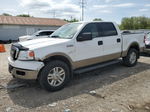 2004 Ford F150 Supercrew White vin: 1FTPW14574KC84018