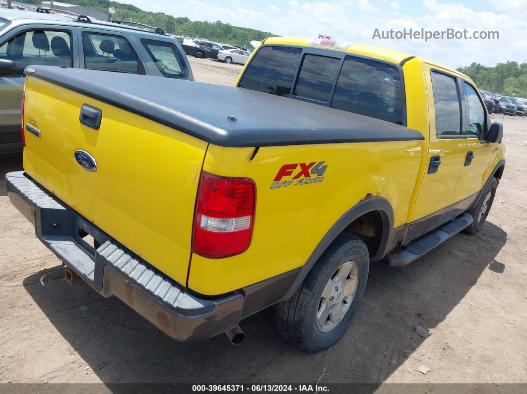 2004 Ford F-150 Fx4/lariat/xlt Желтый vin: 1FTPW14574KD59249