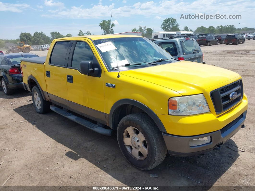 2004 Ford F-150 Fx4/lariat/xlt Желтый vin: 1FTPW14574KD59249