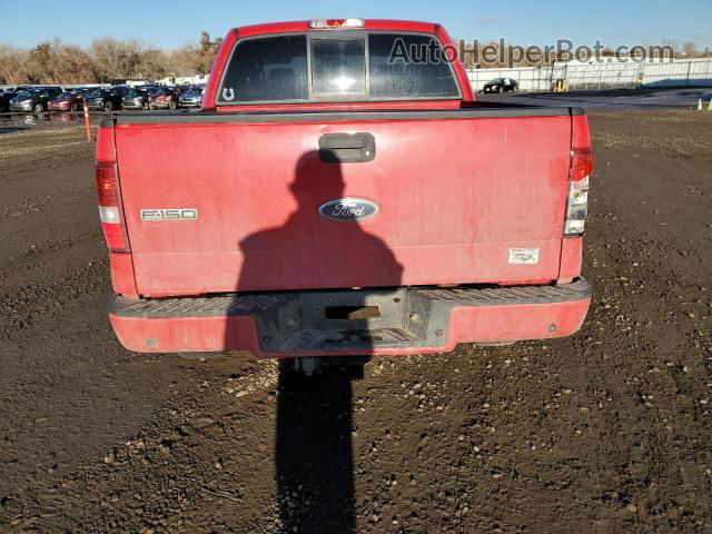 2005 Ford F150 Supercrew Red vin: 1FTPW14575KC64515