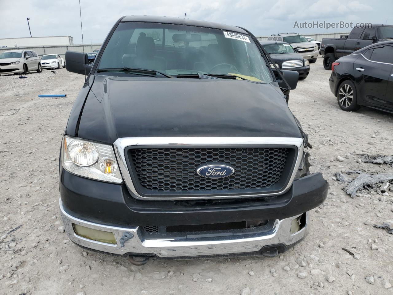 2005 Ford F150 Supercrew Black vin: 1FTPW14575KE35781