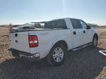 2004 Ford F150 Supercrew White vin: 1FTPW14584KB84767