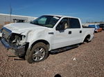 2004 Ford F150 Supercrew White vin: 1FTPW14584KB84767