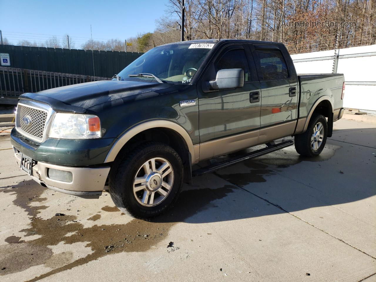 2004 Ford F150 Supercrew Two Tone vin: 1FTPW14584KD38488