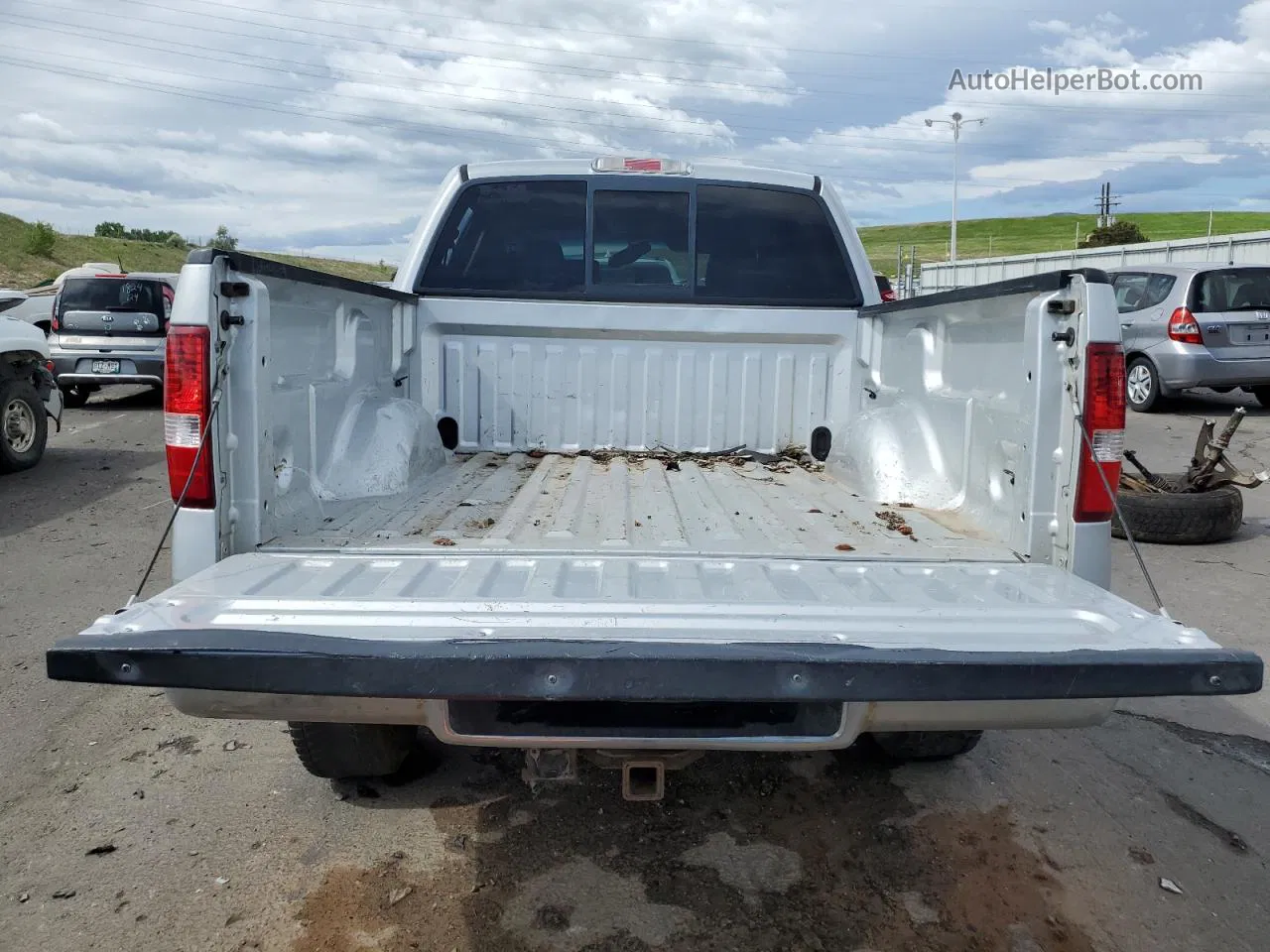 2004 Ford F150 Supercrew Silver vin: 1FTPW14594KB70070