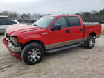 2004 Ford F150 Supercrew Red vin: 1FTPW14594KC23690