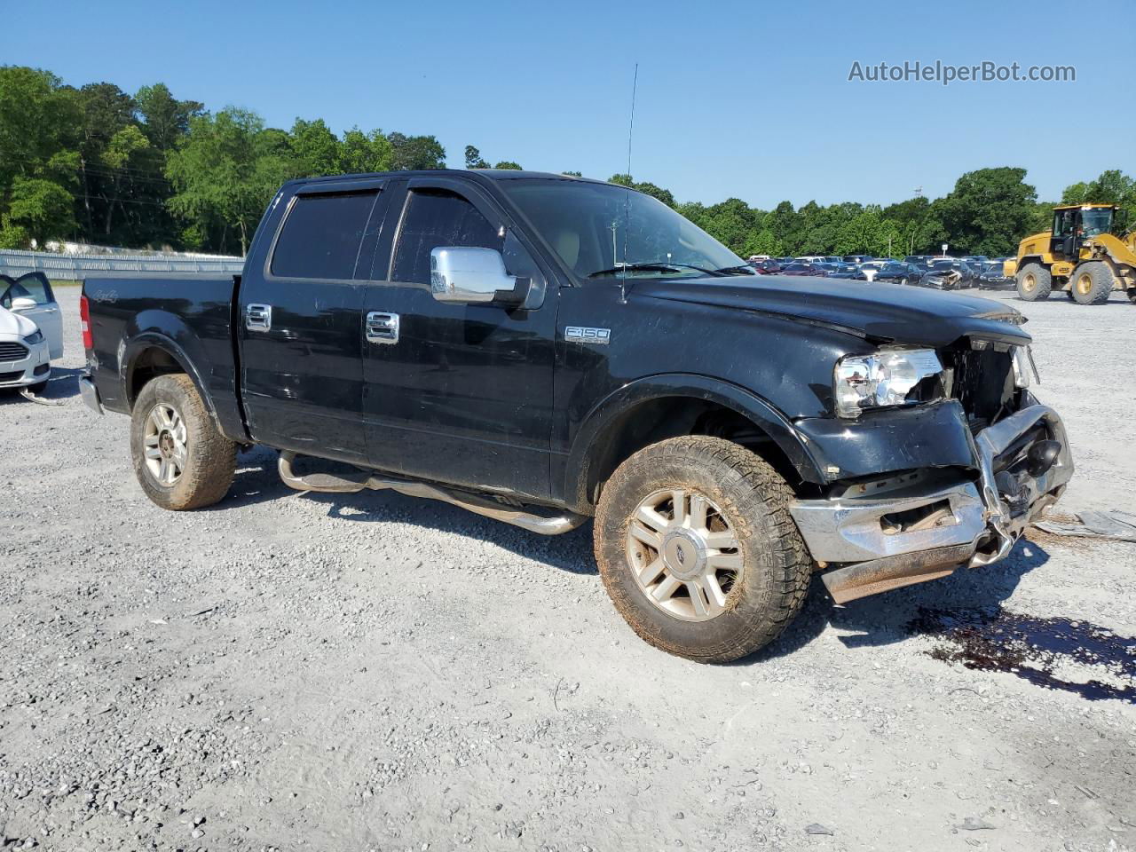 2004 Ford F150 Supercrew Black vin: 1FTPW14594KC59122