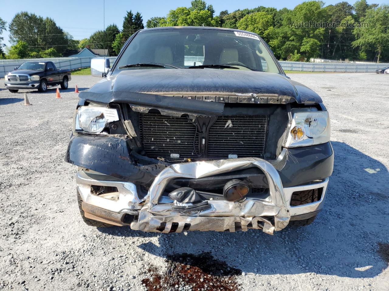 2004 Ford F150 Supercrew Black vin: 1FTPW14594KC59122