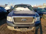 2004 Ford F150 Supercrew Blue vin: 1FTPW14594KC63395