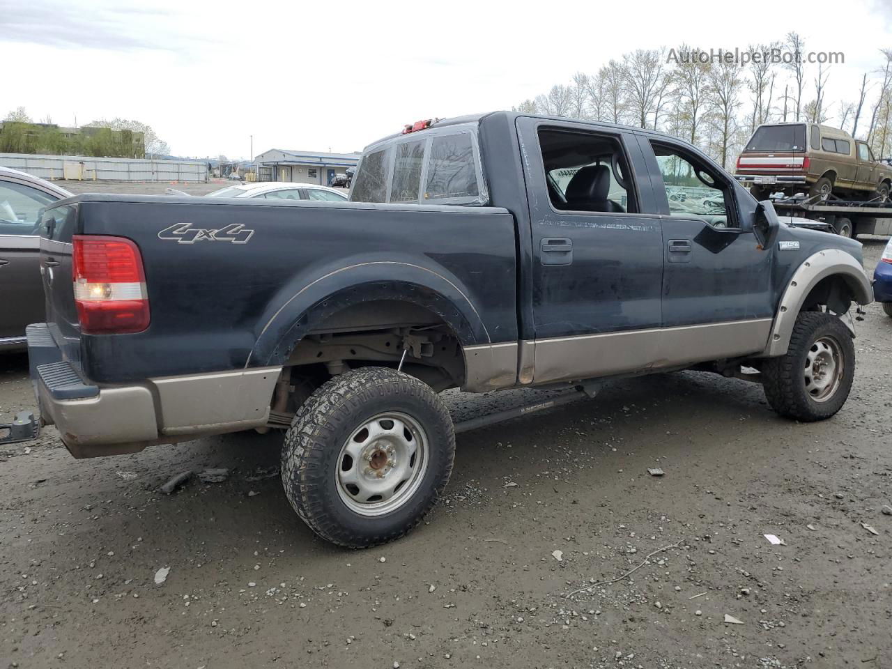 2004 Ford F150 Supercrew Black vin: 1FTPW14594KD51685