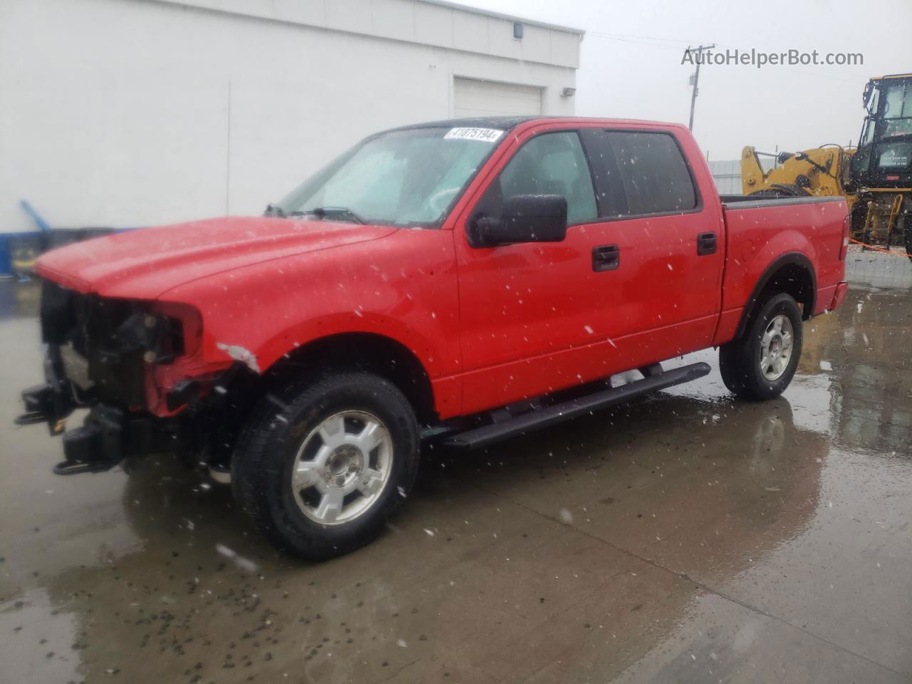 2005 Ford F150 Supercrew Red vin: 1FTPW14595FA05727