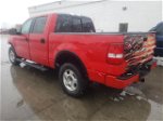 2005 Ford F150 Supercrew Red vin: 1FTPW14595FA05727