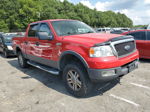 2005 Ford F150 Supercrew Красный vin: 1FTPW14595FA49999