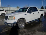 2005 Ford F150 Supercrew White vin: 1FTPW14595KF03546