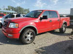 2004 Ford F150 Supercrew Red vin: 1FTPW145X4KC57816