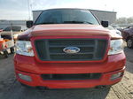 2004 Ford F150 Supercrew Red vin: 1FTPW145X4KC57816