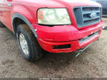 2004 Ford F-150 Fx4/lariat/xlt Красный vin: 1FTPW145X4KC92341