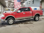 2004 Ford F150 Supercrew Red vin: 1FTPW145X4KD92570