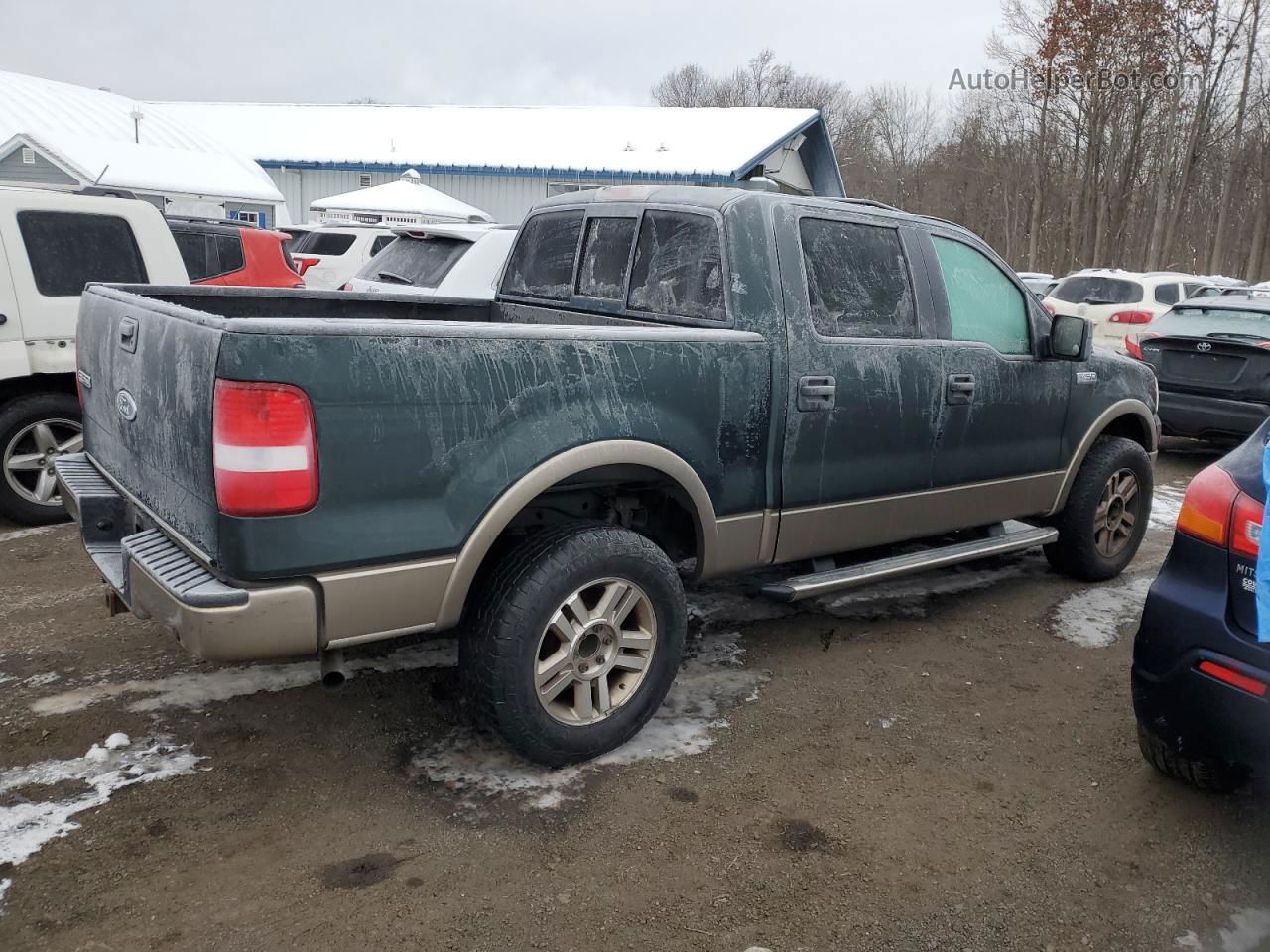 2005 Ford F150 Supercrew Black vin: 1FTPW145X5FA85149