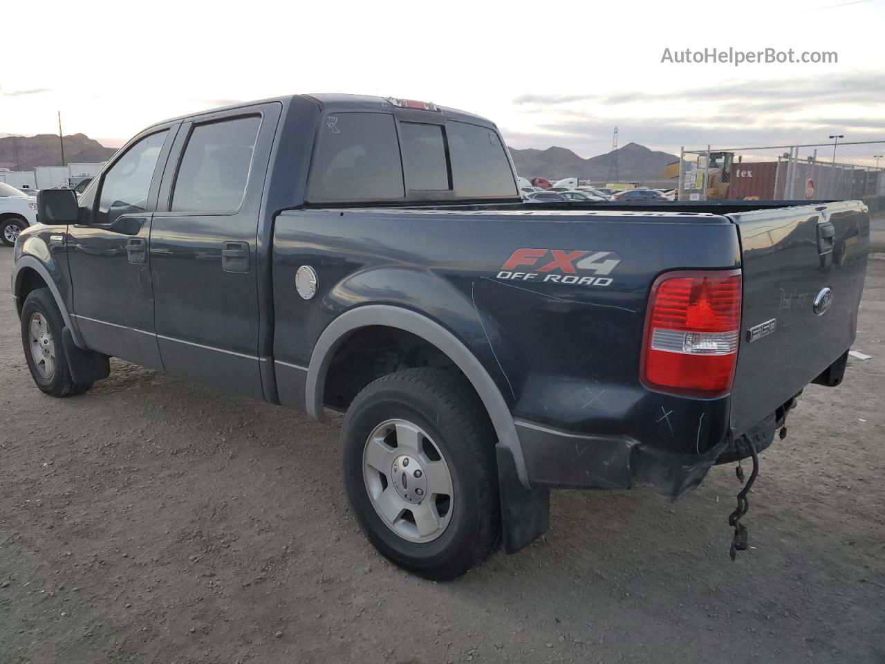 2005 Ford F150 Supercrew Blue vin: 1FTPW145X5FB66619