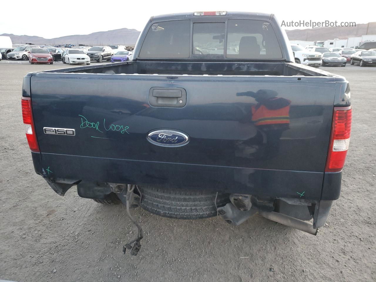 2005 Ford F150 Supercrew Blue vin: 1FTPW145X5FB66619