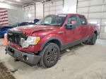 2009 Ford F150 Supercrew Burgundy vin: 1FTPW14V09FA48603