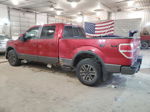 2009 Ford F150 Supercrew Burgundy vin: 1FTPW14V09FA48603