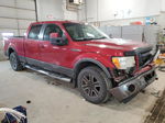 2009 Ford F150 Supercrew Burgundy vin: 1FTPW14V09FA48603