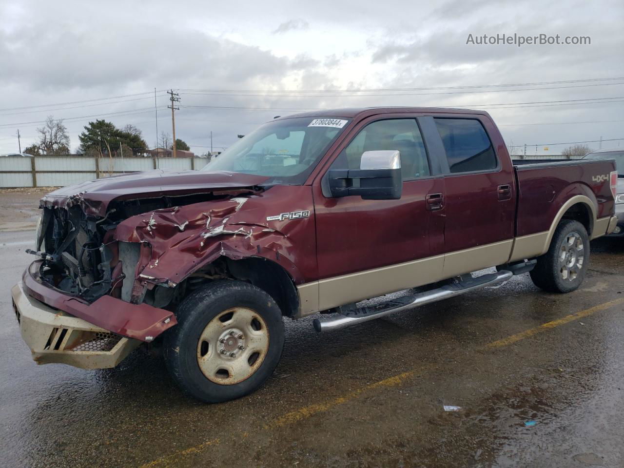 2009 Ford F150 Supercrew Two Tone vin: 1FTPW14V09KC74812