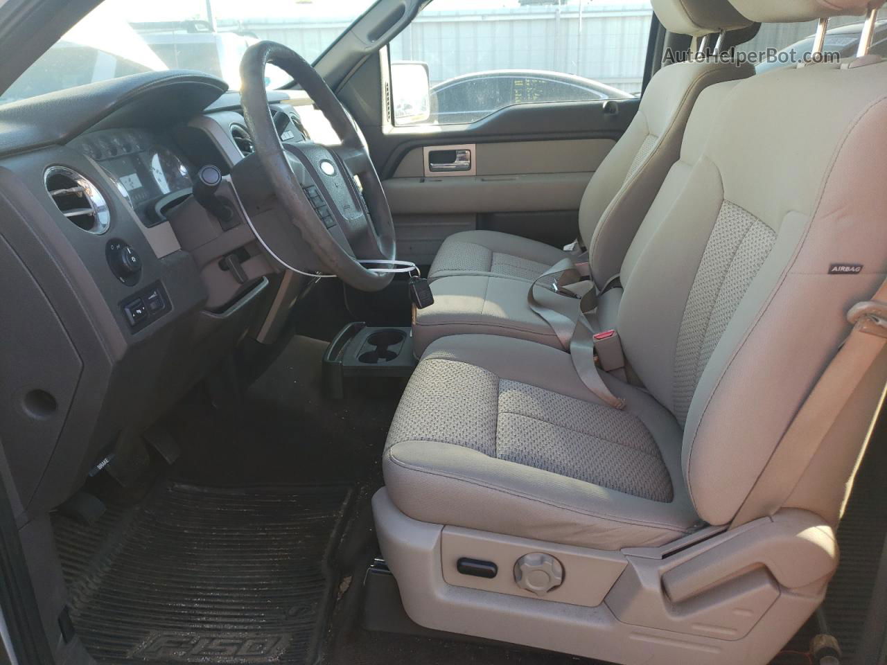 2009 Ford F150 Supercrew Белый vin: 1FTPW14V19FB06928