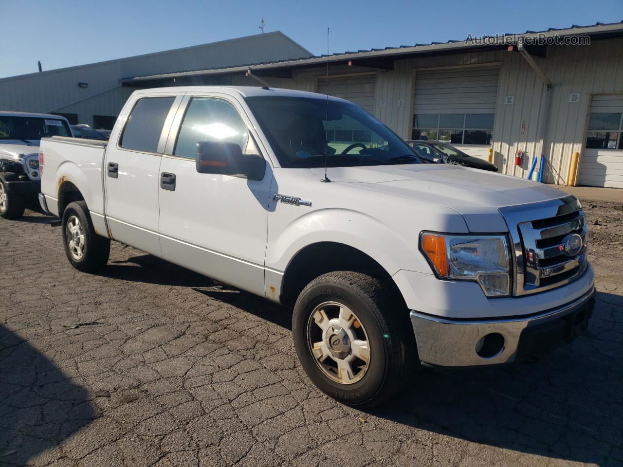 2009 Ford F150 Supercrew Белый vin: 1FTPW14V19FB06928