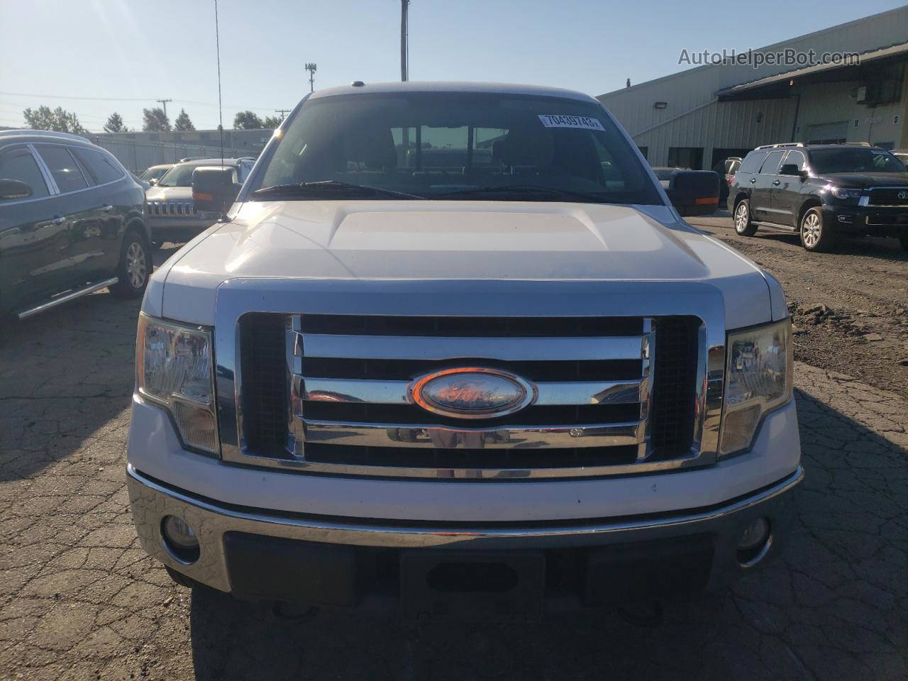 2009 Ford F150 Supercrew Белый vin: 1FTPW14V19FB06928