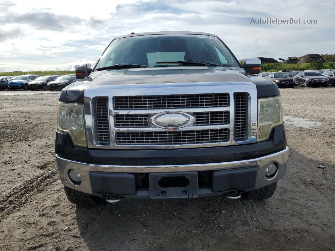 2009 Ford F150 Supercrew Черный vin: 1FTPW14V29FA27932