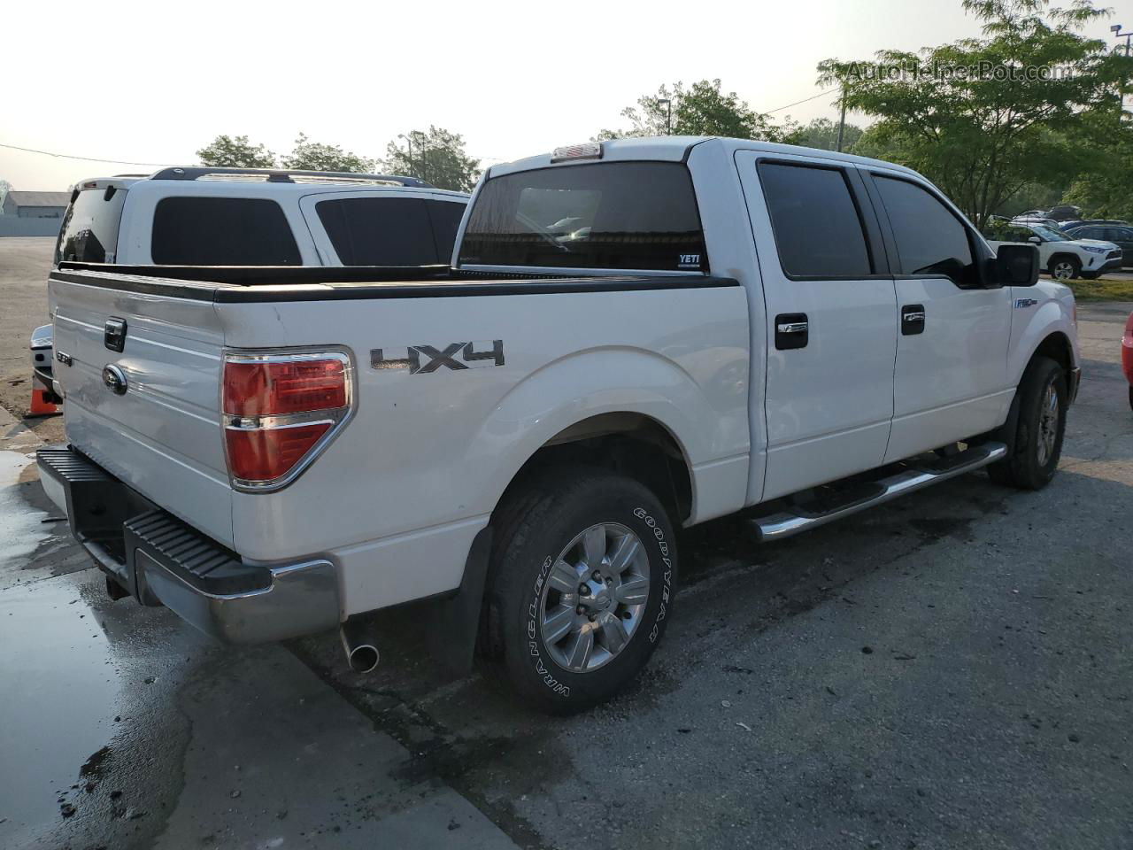 2009 Ford F150 Supercrew White vin: 1FTPW14V69FA94016