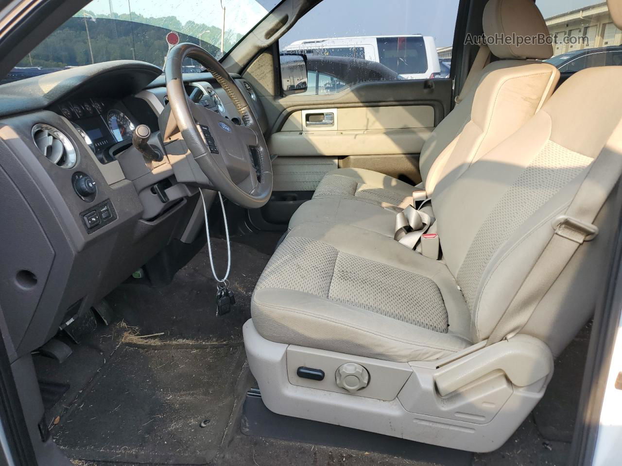 2009 Ford F150 Supercrew White vin: 1FTPW14V69FA94016