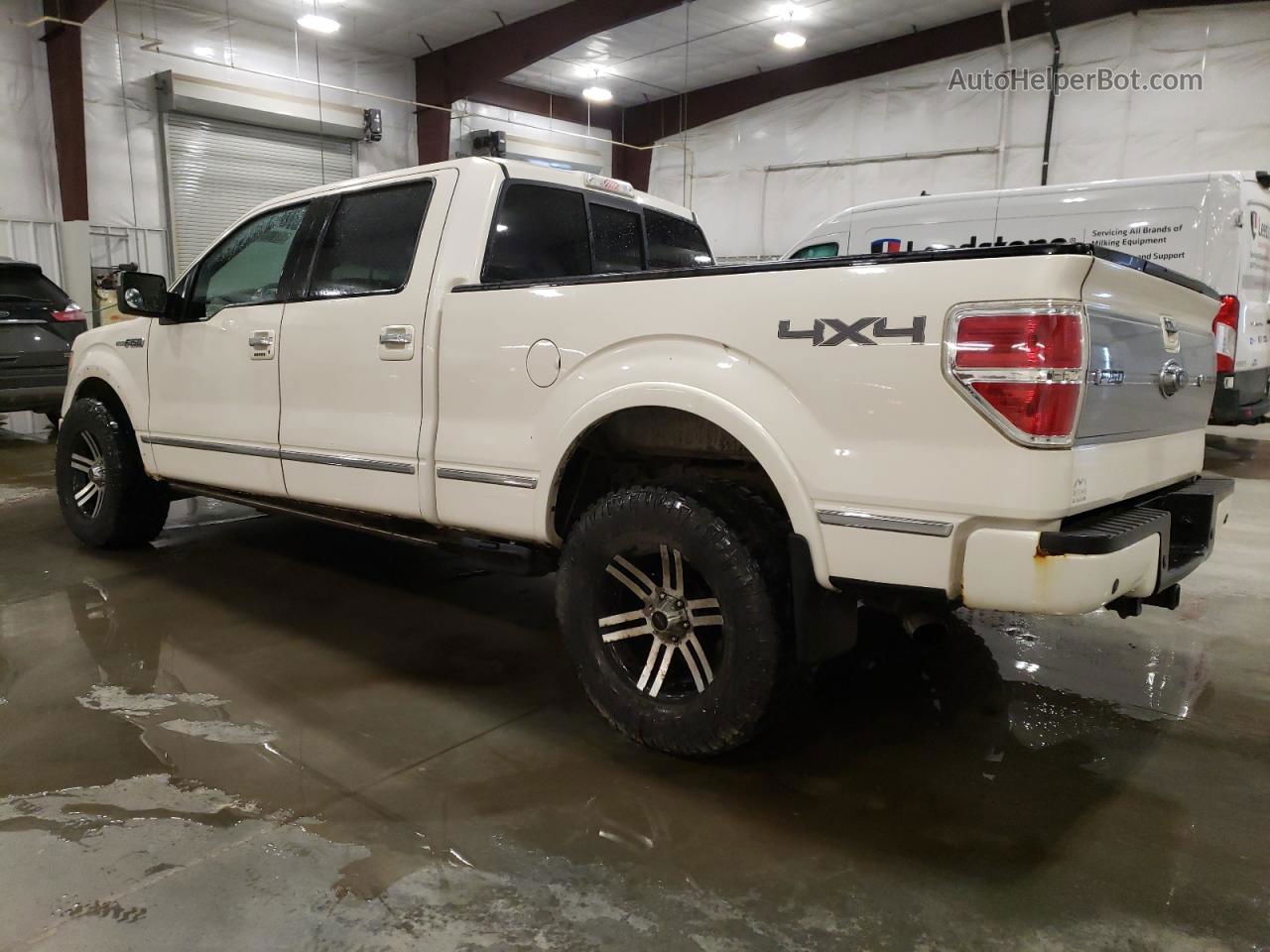 2009 Ford F150 Supercrew White vin: 1FTPW14V79FA95028