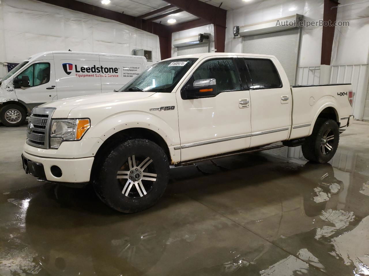 2009 Ford F150 Supercrew White vin: 1FTPW14V79FA95028