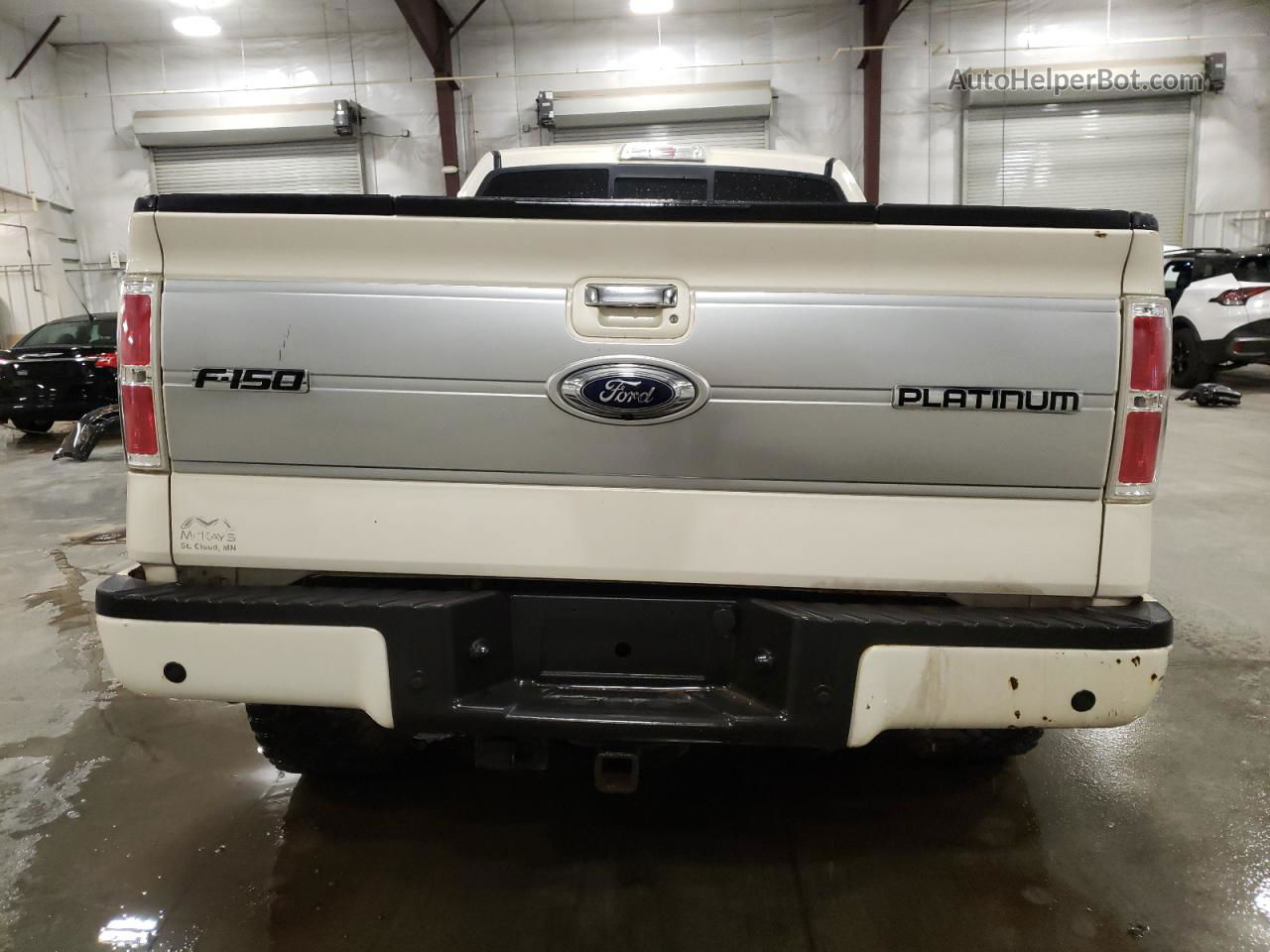 2009 Ford F150 Supercrew White vin: 1FTPW14V79FA95028
