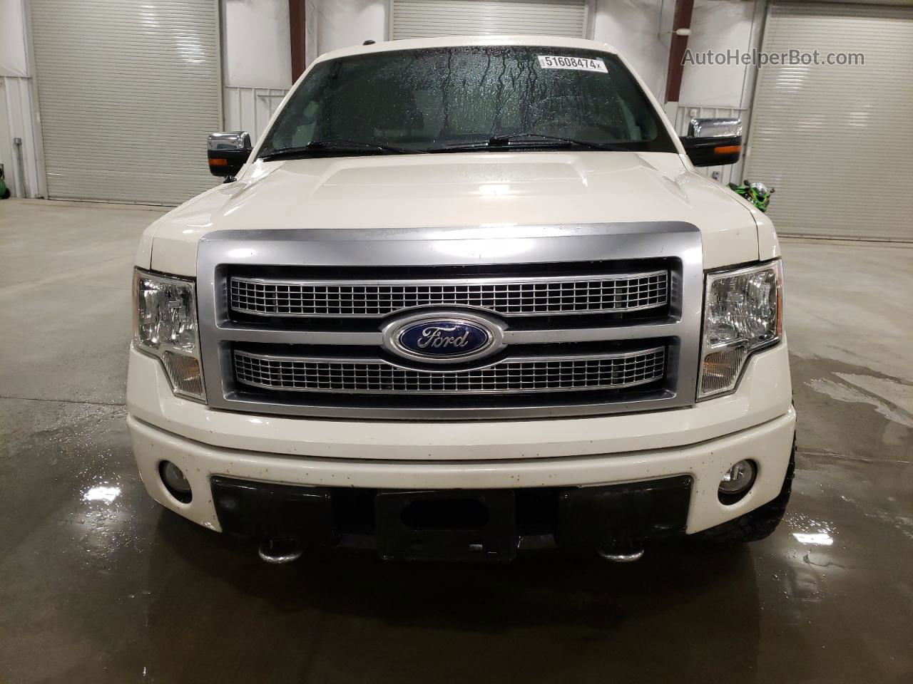 2009 Ford F150 Supercrew White vin: 1FTPW14V79FA95028