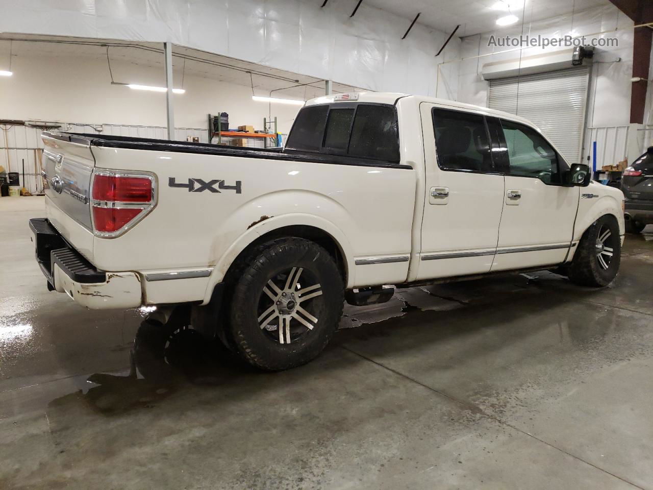 2009 Ford F150 Supercrew White vin: 1FTPW14V79FA95028