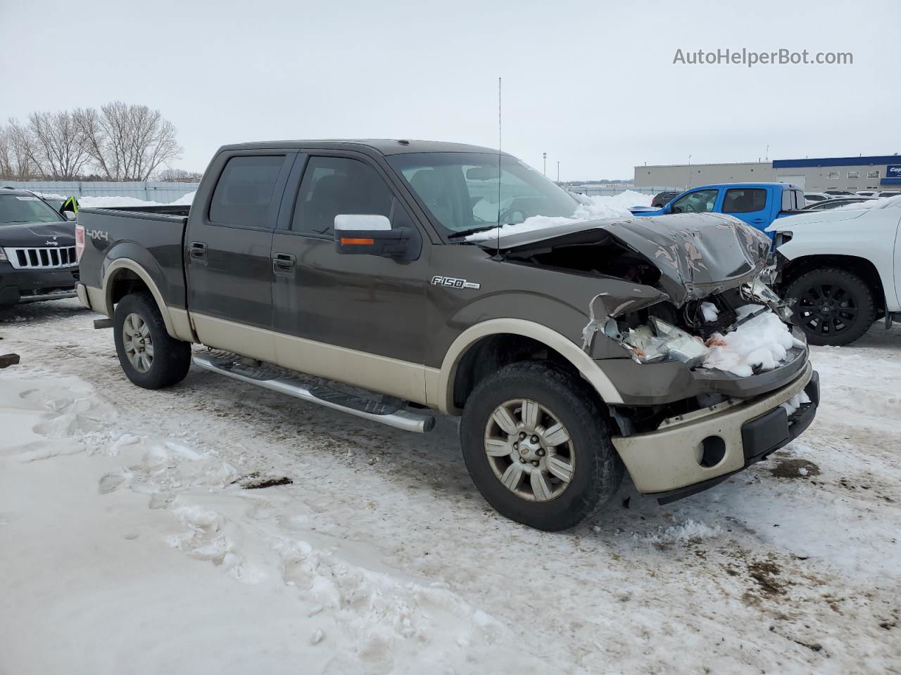 2009 Ford F150 Supercrew Зеленый vin: 1FTPW14V79KB45479