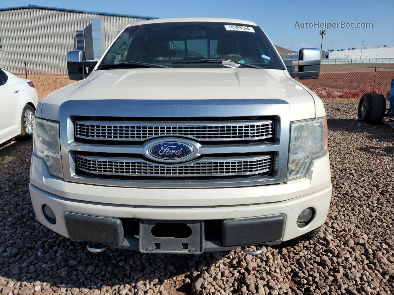 2009 Ford F150 Supercrew Cream vin: 1FTPW14V99FA60653