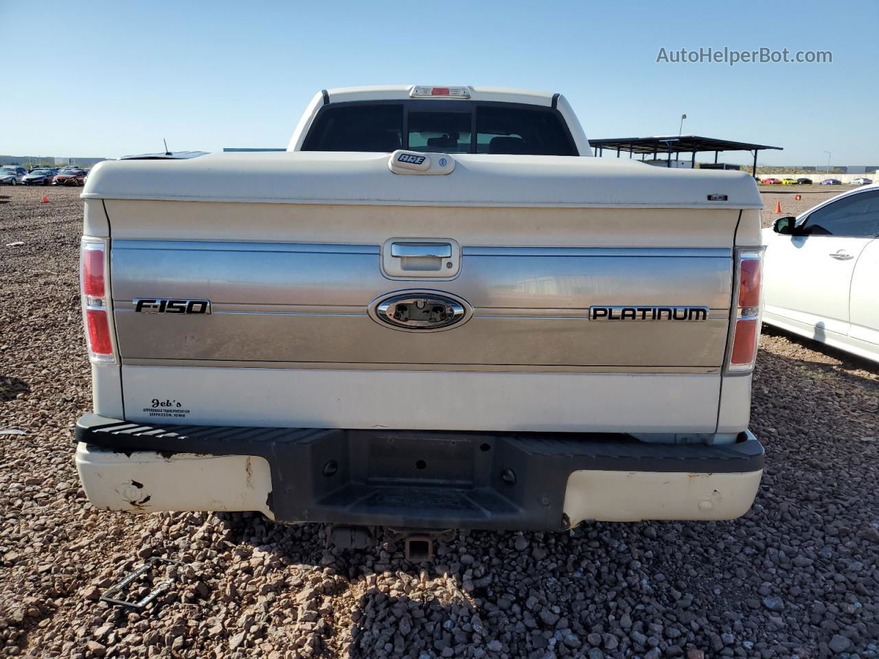 2009 Ford F150 Supercrew Cream vin: 1FTPW14V99FA60653