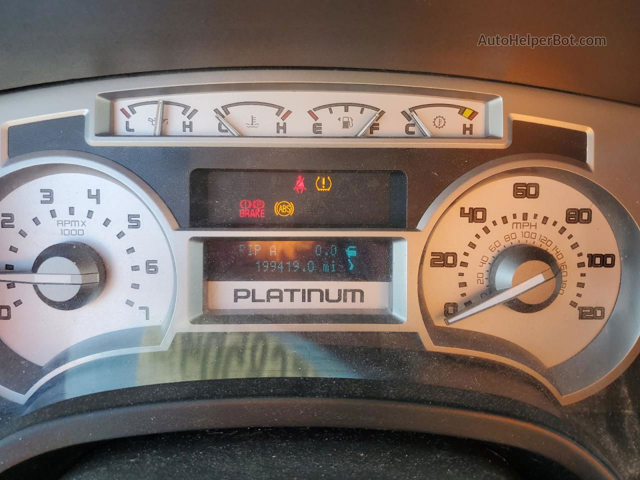 2009 Ford F150 Supercrew Cream vin: 1FTPW14V99FA60653