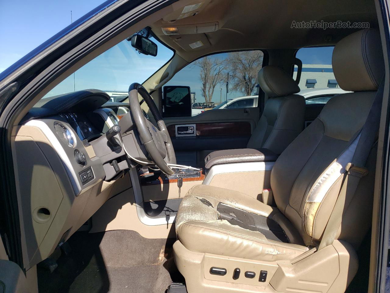 2009 Ford F150 Supercrew Blue vin: 1FTPW14V99FB01959