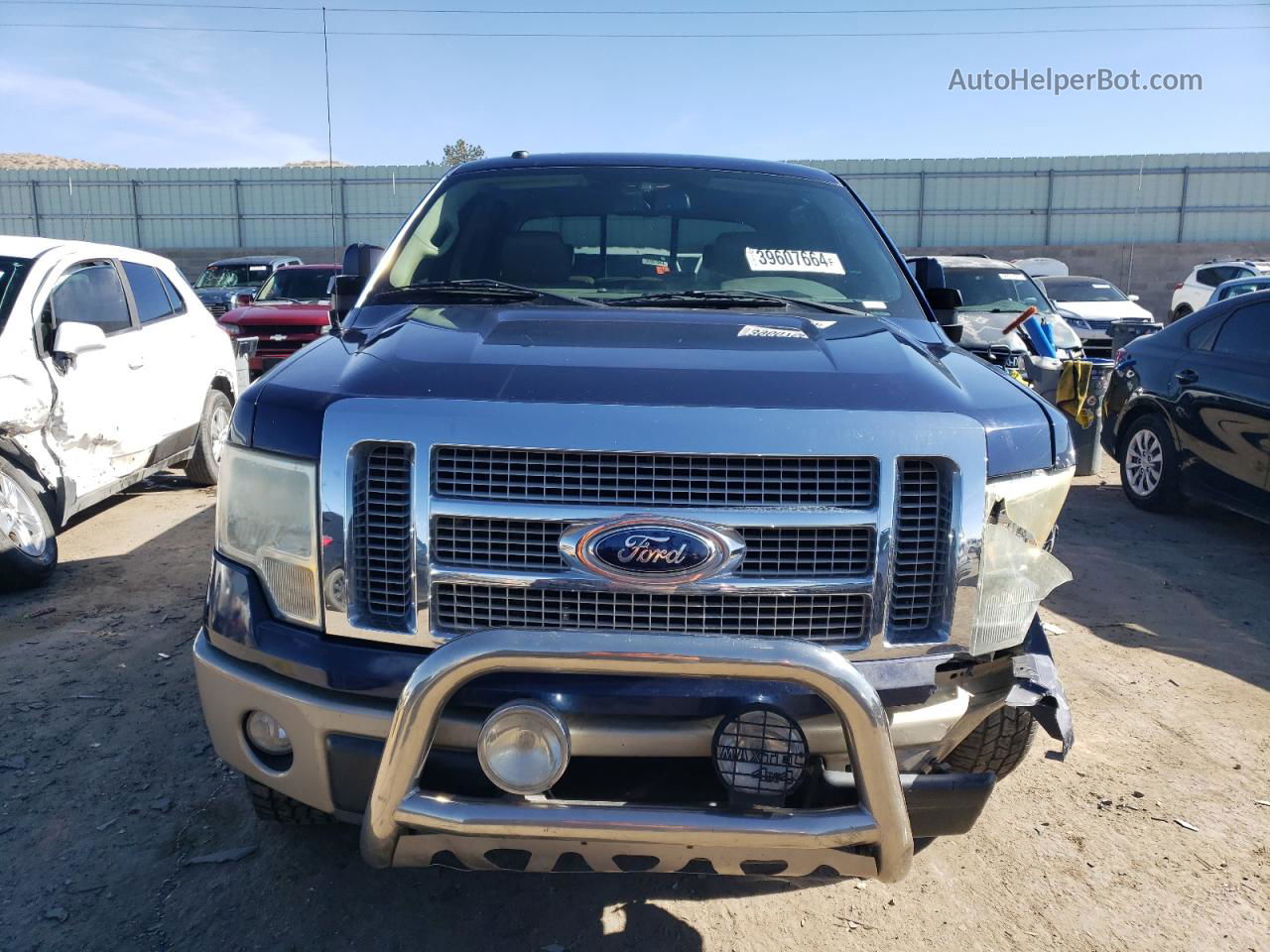 2009 Ford F150 Supercrew Blue vin: 1FTPW14V99FB01959